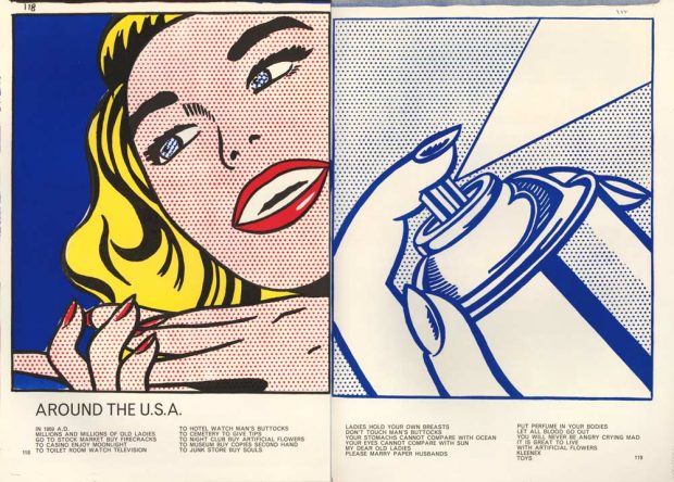 Girl-and-Spray-Can-Roy-Lichtenstein-pop-art
