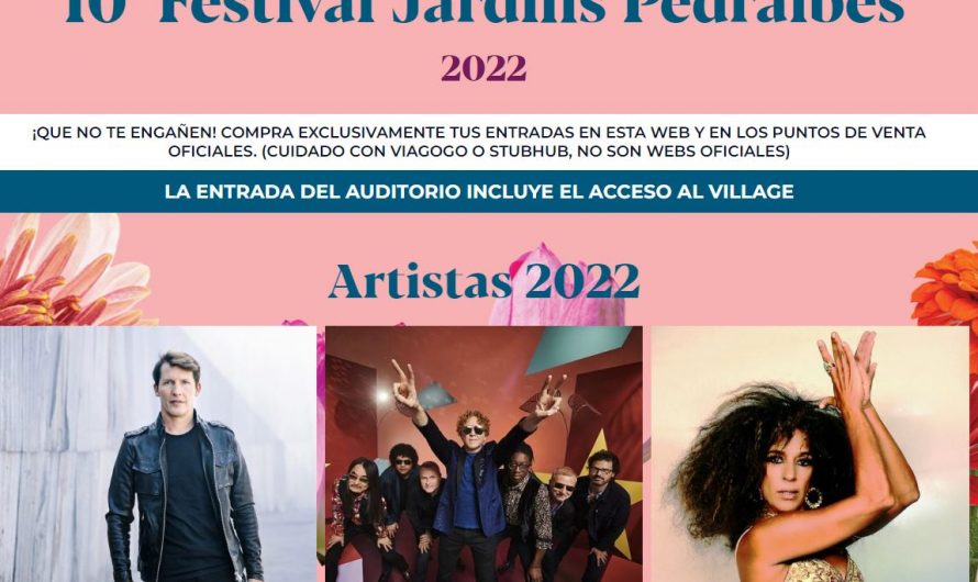 FESTIVAL PEDRALBES BARCELONA 2022