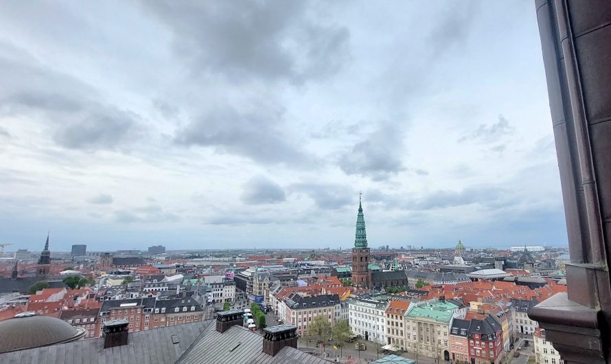 Mirador gratuito en Copenhague: la torre del Palacio Christiansborg